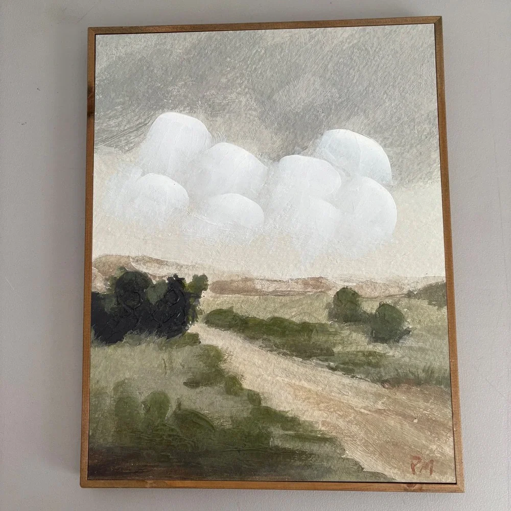 Hobby Lobby Pamela Munger Refuge Collection Framed Landscape Wall Art 19x15in